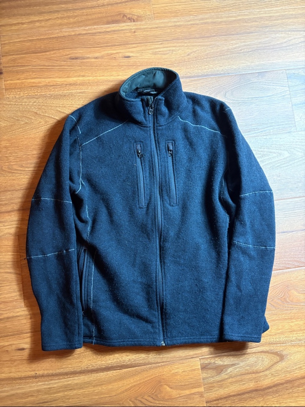Kuhl Men's XL Black Full-Zip Fleece Jacket